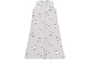 Chilsuessy Sommerschlafsack Baby Schlafsack Kleine Kinder Schlafanzug ohne Ärmel für Sommer und Frühling 100% Baumwolle