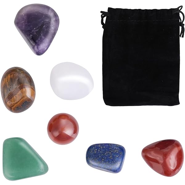 Set 15 Pietre Healing Crystals Premium - Per Meditazione, Yoga E Chakra, Con Ametista E Quarzo - Foto 5