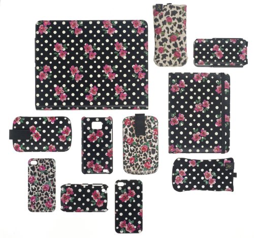 Accessorize Schutzhülle für iPad 3 – Blumenmuster/Polka Dot - 7