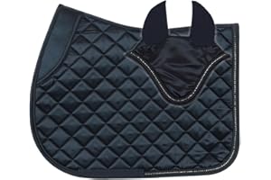 Horses Set Sottosella e Cuffietta Brilliant, Stile e Comfort per Il Tuo Cavallo da Tosoni Selleria