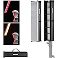 NEEWER Tube Light Grid Softbox Diffuser for BH-30S Full Color RGB LED Light Stick, Honeycomb Grid Strip Softbox with Diffuser, Carry Bag, Touch Fasteners for Live Stream Portrait Product Photos, NS3S