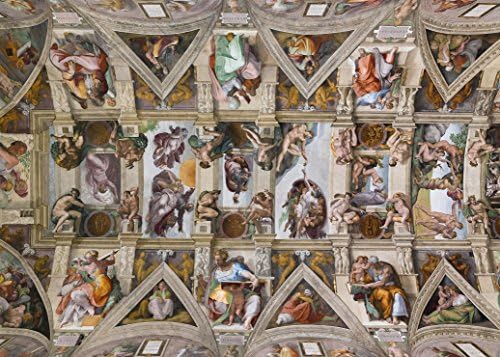 Jigsaw Puzzle 24 pieces - Magnetic Pieces - Michelangelo: Sistine Chapel