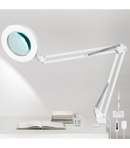 Lampada LED Per Hobby Con Lente 5D E 60 LED Illuminazione