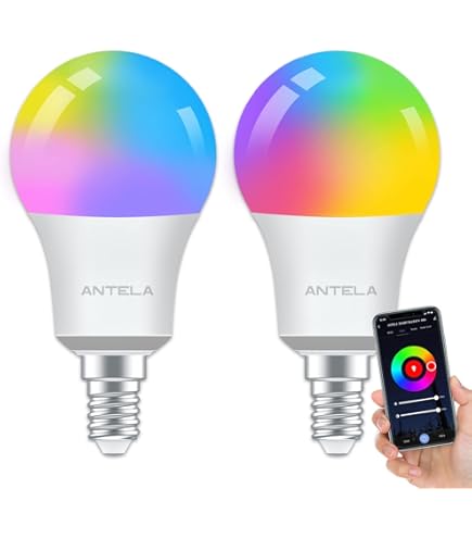 Aigostar Slimme Lampen E14 SL2 smart wifi-ledlamp 6.5W 555 lm