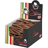 duvoplus, Salamini poultry sausage, 8.5x8.5x1.5cm, delicious and tender treats for dogs, satisfy the desire of the dog, sold