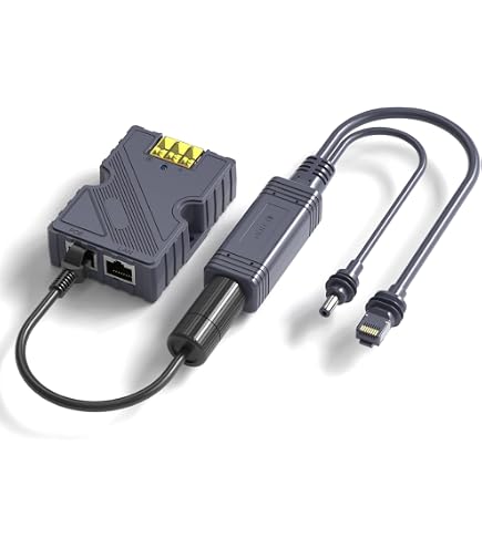Injecteur PoE XLTTYWL Pour Starlink Gen 3 - 200W 5-en-1 Avec Ports USB Et Type-C | Alim 9-36V DC | Pour Kit Internet Satellite