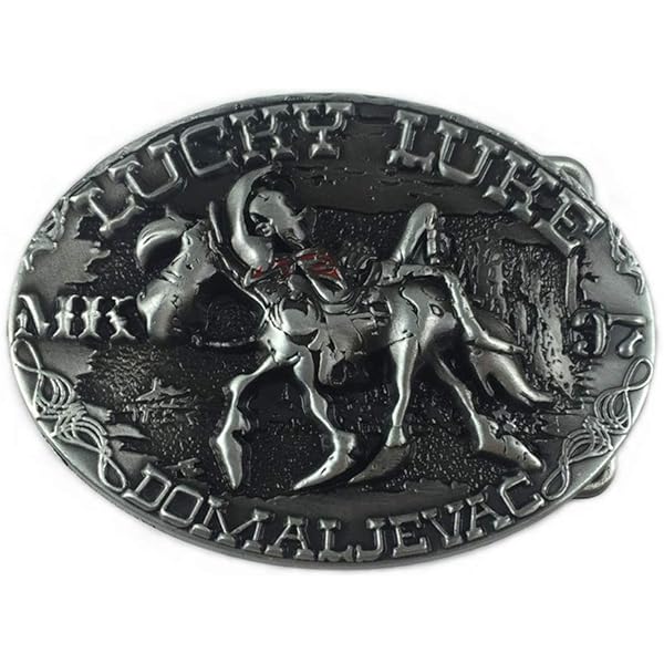 Boucle De Ceinture Classique 42 Finition Vieux Laiton Satiné Brossé