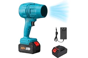 zoocco Saker Portable Dust Cleaner, Sakerplus Blower, Turbo Jet Blower, Cordless Turbo Super Power Air Duster, 2025 New 280000rpm Turbo Jet Blower (Blue)