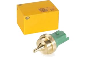HELLA 6Pt 009 309-221 Sonde De Température, Liquide De Refroidissement - 12V - 2Pôle - Inséré - Avec Joint D'Étanchéite - Avec Anneau De Freinage