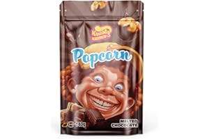 LIFEOFVAPE KRUSTY KRUNCH Popcorn mit Geschmack I süßer Snack 140g (140g, Melted Chocolate)
