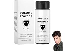 ‎TRABOTO Texturpuder für Männer, Based Texture Powder, 40g Haarstyling-Pulver Mit Textur, Volumen Puder Haare mit Mattem Effekt, Haarpuder für Männer