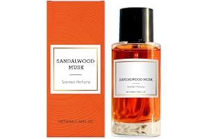 ZXHJBD Sandalwood Musk Perfume Spray, Sandalwood Perfume, Long Lasting Fragrances Oil, Natural Travel Perfumes for Men and Women (50ml, 1Pcs)