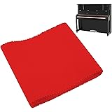 Tastiera Pianoforte Parapolvere, Copritastiera Pianoforte Panno, Soft Piano Keys Cover Protettiva Cover, Pulizia del Pianofor