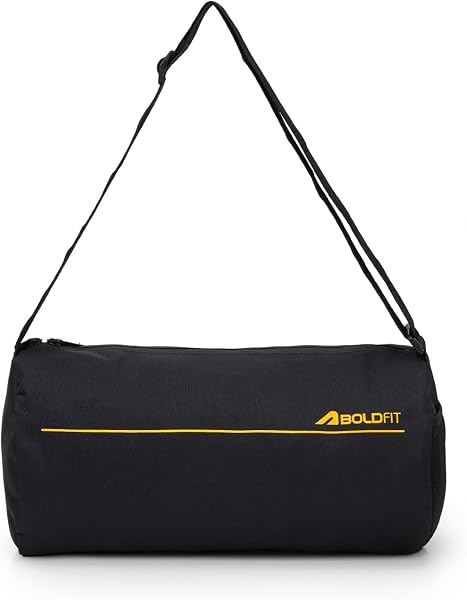 Boldfit Gym Bags for Men Compact Sports Duffle for Women Unisex Duffle Bag for Carry & Travel Adjustable for Shoes Towel Duffel Sports Bag