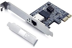 ‎10GTEK 10Gtek® 2500/1000/100Mbps NIC PCIe Netzwerkadapter PCIe Gigabit Ethernet Karte, Single RJ-45 Port, mit Realtek RTL8125 Controller, unterstützt Windows Server/Ubuntu/Centos/Debian