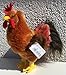 Produktbild Hahn 35 cm Gockel - Cock - Plüschgockel - Plüschhahn - Naturgetreu - stehend - 38 cm - von Leosco