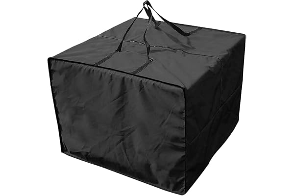 Rangement et housse protection pour coussinsalon, coussin, coussin, rangement avec poignée transport, étanche 80 x 80 x 60 cm