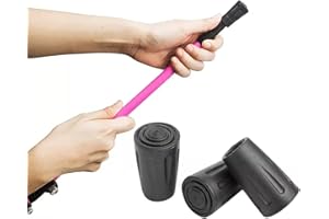 ZLXFT Protecteur en Caoutchouc Embouts pour bâtons Embouts pour Bâtons de Marche Protecteurs pour Asphalte Tampon pour Bâtons de Trekking Capuchons de Protection