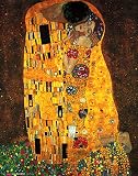  Lámina/Impresión de Arte de Gustav Klimt \"Der Kuss/El beso\" (40cm x 50cm)