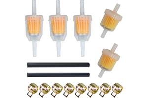 Tuyau D'essence Kit, Kit de Tuyau de Carburant Universel, Filtres à Essence pour Moto, Kit de Filtre a Essence Moto, Durite Essence Tondeuse