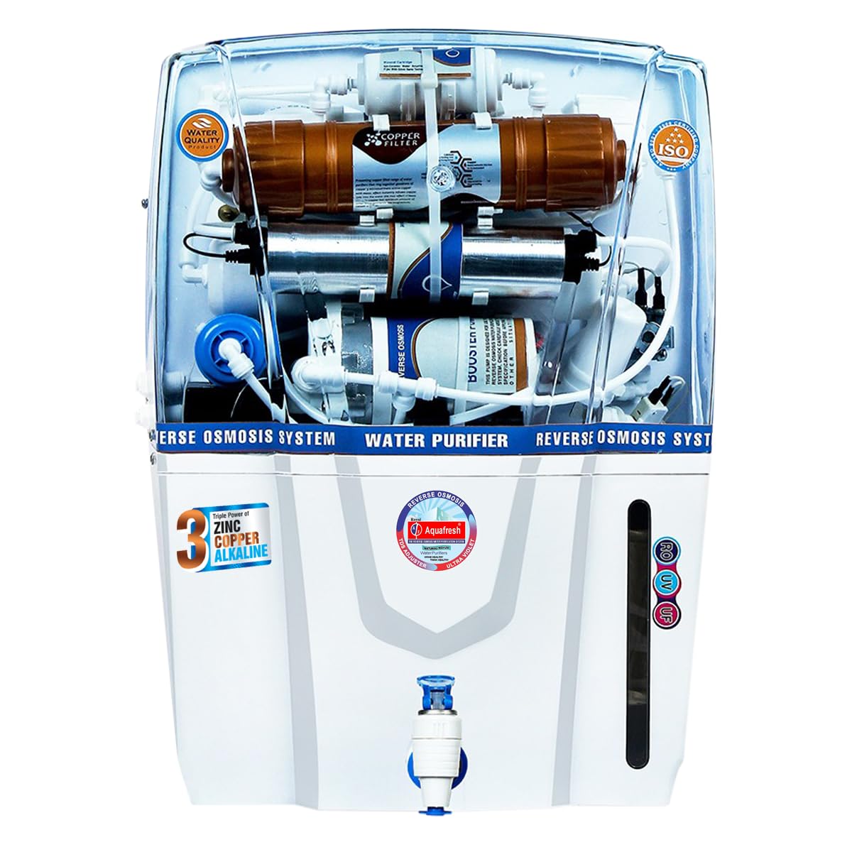Royal Aquafresh Copper Audy Sedimentation 12L Water Purifier Review: Advanced Technology, 1-Year Warranty