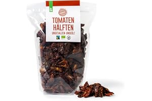 ‎PAKKA PAKKA Bio Fairtrade Tomaten, sonnengetrocknet, 1000g – ohne Schwefel, ungesalzen, ungeölt, aus alten Sorten, direkt von Kleinbauern aus Samarkand (Usbekistan), vegan & ökologisch, 1kg (1er Pack)