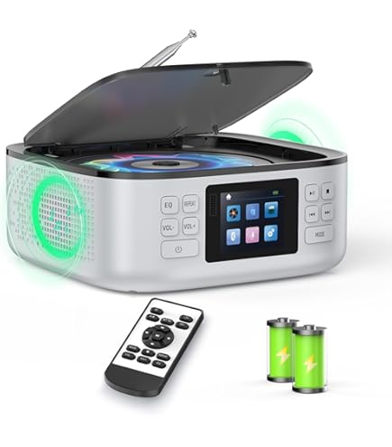 Soundmaster URD480SW DAB FM-digitale wekkerradio met cd-speler, MP3