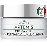 VOVEES Artemis Crema Viso Antirughe Idratante Bio con Acido Ialuronico Puro per Giorno e Notte, 50ml