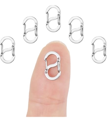 Fermoir Mousqueton En Argent 925/1000 Avec Embout Pour Nœuds - Diamètre 3.00 Mm - Marque Kd89