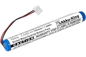 Akku-King Akku kompatibel mit Garmin gWind Wireless - ersetzt 010-12117-10, 361-00075-00 - NI-MH 700mAh