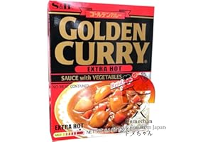 S&B - Golden Curry – Extra Hot – bardzo ostre, 1 opakowanie (1 x 230 g)