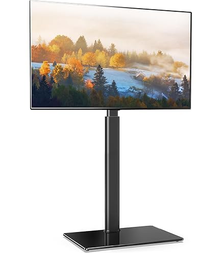 Porta Tv Carrello Regolabile Fitueyes Per TV 32-75 Pollici Base