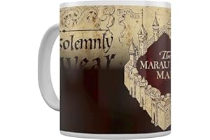 PYRAMID INTERNATIONAL HARRY POTTER (THE MARAUDERS MAP) HEAT CHANGE MUG