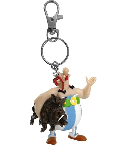 Plastoy Asterix Schlüsselanhänger 'Selbstbewusst' – 11 Cm, Robustes Fan-Artikeln Für Schlüssel Oder Tasche