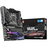 MSI MPG Z590 GAMING PLUS Motherboard ATX - Supports Intel Core 11th Gen Processors, LGA 1200 - Mystic Light, DDR4 Boost (5333
