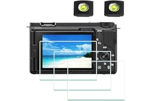 ULBTER Ochraniacz ekranu do aparatu Fufjifilm X-E5 Fuji XE5 i osłona na gorącą stopkę, twardość 9H 0,3 mm, osłona ze szkła hartowanego, odporna na zarysowania i bąbelki, 3 + 2 szt