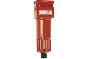 ELMAG 42505 Druckluft Filter- und Wasserabscheider mit Anschlussgewinde 1/2"