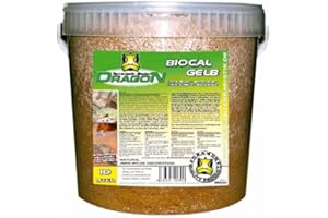 Dragon BioCal - Couleur : jaune/rouge - 10 l de carbonate de calcium