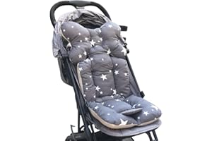 NIBESSER Stroller High Chair Seat Cushion Liner Mat Pad Protector Car Seat Padding Liner