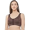 SOIE Women Front Closure Full Coverage Non Padded Non Wired Posture Correction Bra