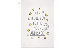 GIFT BASE Nan I Love You to The Moon and Back Tea Towel Dish Cloth