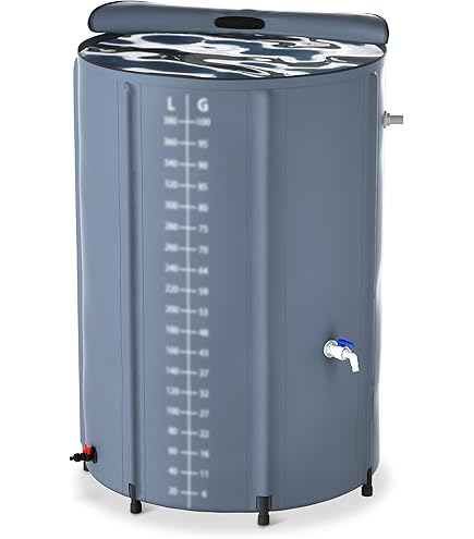 Practo Garden opvouwbare regenton 350l. - zwart