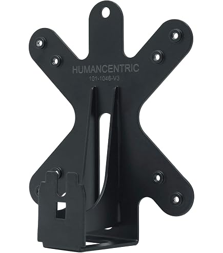 3IDEE VESA Adapter kompatibel mit DELL Monitor (S2216M, S2316H, S2317HJ, SE2417HGX & mehr) - Monitor Halterung Adapter 75x75 mm - für Monitore ohne VESA Anschluss