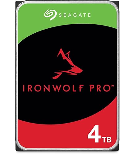 Seagate IronWolf ST4000VN008 4TB Internal Hard Drive, NAS HDD, 3.5