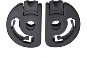 SHANGDELI Fronte di Sinistra Bracciolo Destro Staffa di regolazione del sedile Fit per 307 Bracciolo del Sedile Supporto di Plastica Picasso 408 Parti Auto (Per lato conducente e lato passeggero)