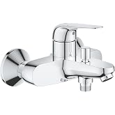 GROHE Swift Quickfix 1/2" Bath and Shower Faucet, Chrome 24335001