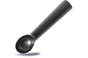 ‎GASTRONETTE Gastronette Eisportionierer Eislöffel Eiskugelformer Eiskugel Portionierer Eisdipper lang Kugeleis Eiskelle Löffel für Speiseeis Ice Dipper Scooper warming liquid inside 1/20 Volumen Warme Hand