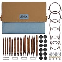 KnitPro Ginger Regal Austauschbare Nadelspitzen Set 5" (13cm) | 11 Größen (3.5mm bis 12mm)