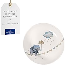 Villeroy & Boch Kinderschüssel Walk like an Elephant Kinder-Müslischale, Porzellan, (1-tlg