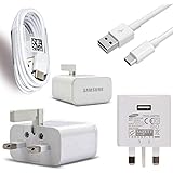 Samsung Galaxy A3(2017) Genuine Samsung Fast Adaptive Mains Plug & Genuine Samsung Type C Charge & Sync Cable (Samsung Galaxy A3(2017))